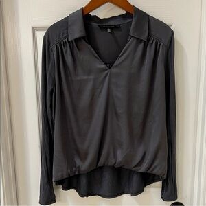 WHBM Gray Blouse